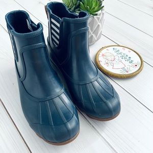 Sperry Navy Color Rain Boots